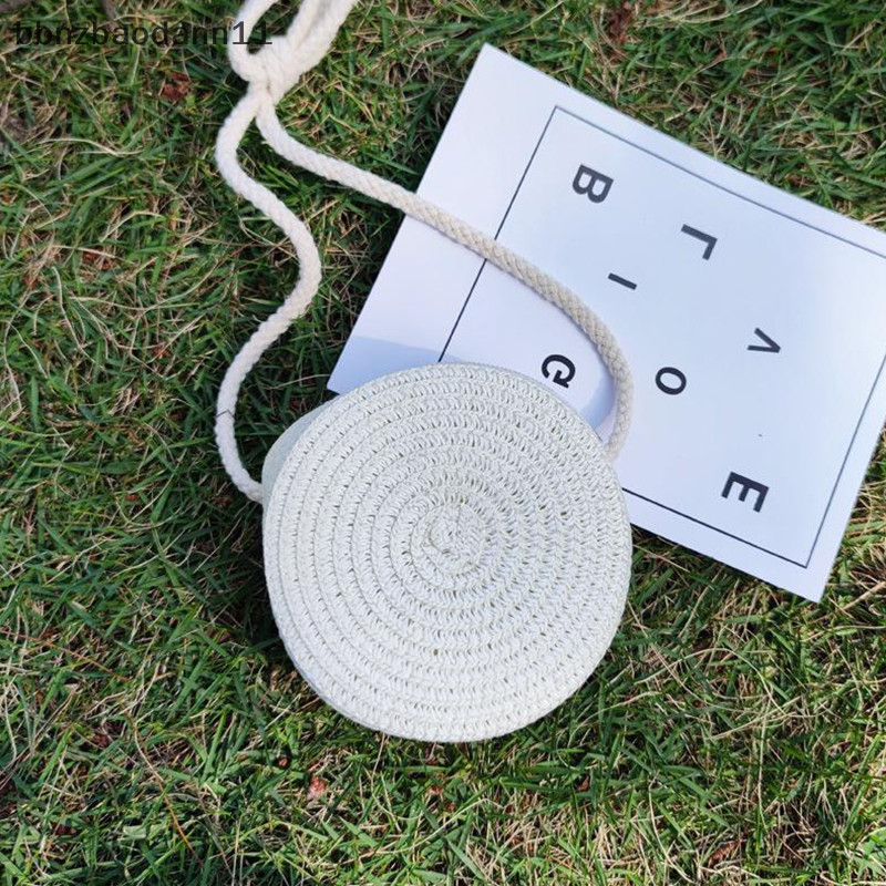 [BBNZDD ] แฟชั ่ นใหม ่ และน ่ ารักถังเล ็ ก Cross Body Mini Coin Wallet กระเป ๋ าสะพายชายหาด BVAH