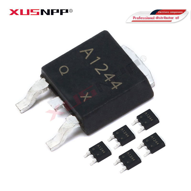 10PCS 2SA1244 TO-252 A1244 SOT-252 TO252 2SC3074 C3074 ส่วนประกอบอิเล็กทรอนิกส์