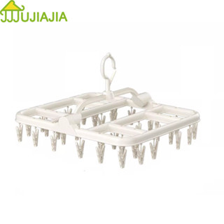 JUJIAJIAจูเจีย ไม้แขวนเสื้อมัลติฟังก์ชั่ในครัวเรือนขนาดใหญ่เ…