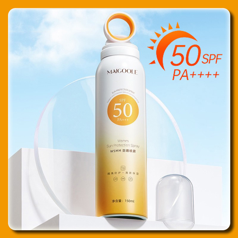 YTL กันแดด หัวสเปรย์แบบใหม่ สเปรย์กันแดด ครีมกันแดด SPF50+ PA+++ 150ml สูตรอ่อนโยน