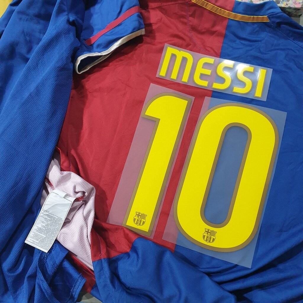 เบอร์ทรานเฟอร์ BARCELONA HOME 2008 -10 MESSI NO. 10 Final Rome 2009