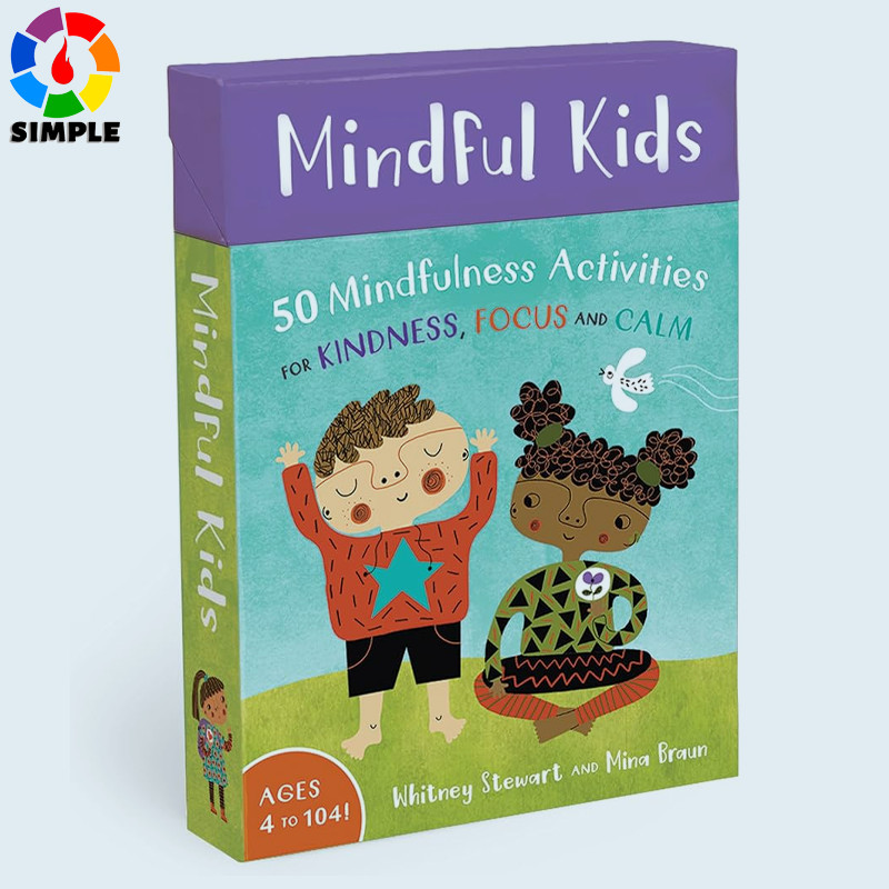Mindful Kids Card Game: 50 Mindfulness Activities for Kindness , Focus and Calm