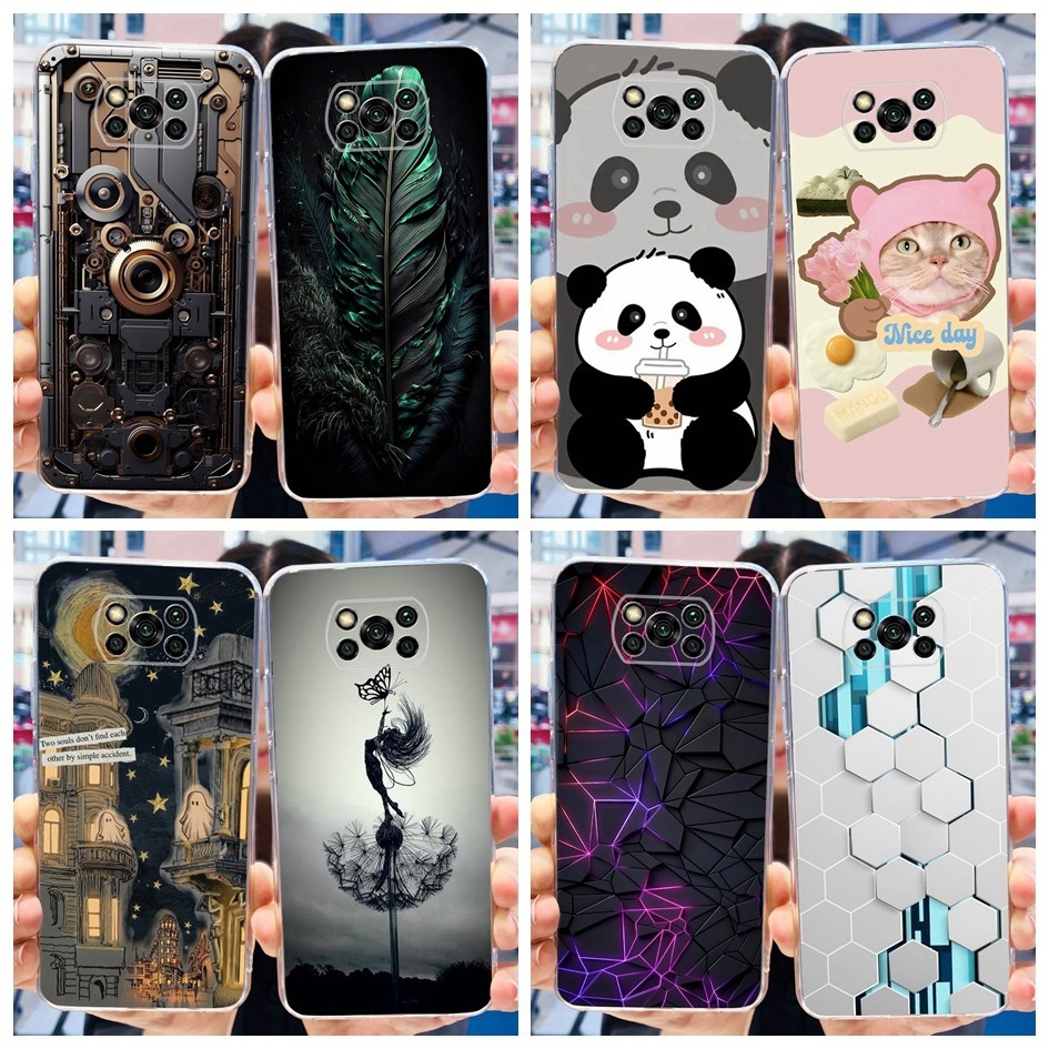 สําหรับ Xiaomi Poco X3 ปลอกน่ารักแฟชั่นลายหินอ่อนซิลิโคนอ่อนนุ่มล้างปกหลังสําหรับ Xiaomi Poco X3 Pro PocoX3 NFC เคสโทรศัพท์