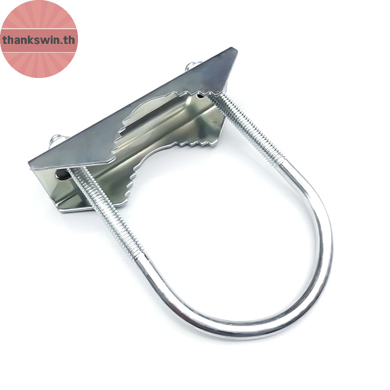 Thankwin Antenna Mast Clamp Antenna Mount Clamp U-Bolt สําหรับ Helium Miner Antenna th