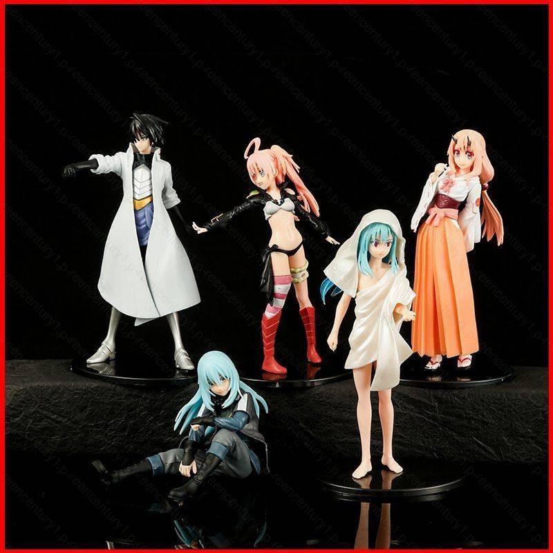 Ys ครั้งนั้นฉันกลับชาติมาเกิดเป็น Slime Action Figure Shuna Milim Nava ที่นั่ง Moe King ตุ๊กตาเครื่องประดับ