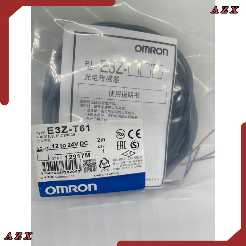ได้2ตัว E3Z-T61 E3Z-T61-L   E3Z-T61-D Photoelectric Sensor ใหม่คุณภาพสูง