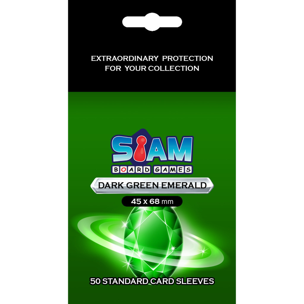 ซองใส่การ์ด SBG Sleeve : Dark Green (แบบบาง 60 ไมครอน) ขนาดการ์ด : 45×68 mm. ราคา ถูกที่สุด ดีลบีเคเค แกลเลอรีภาพที่ 3