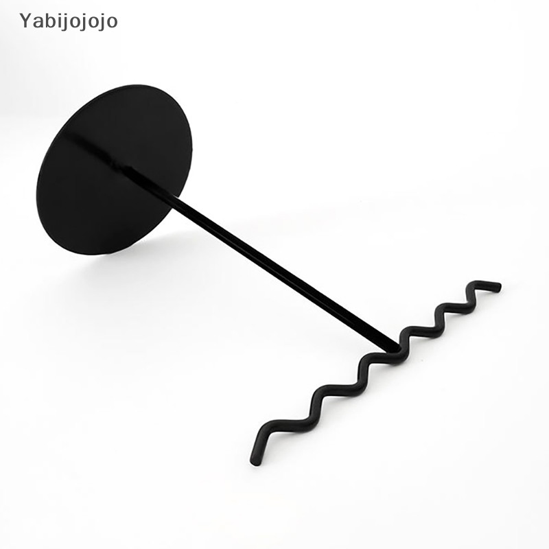 Yabijojojo Display Simple Wt Iron ชั้นวางเครื่องประดับอุปกรณ์ประกอบฉากเก็บเครื่องประดับ, ต่างหู, ชั้นวางของ, ชั้นวางแสดงใหม่