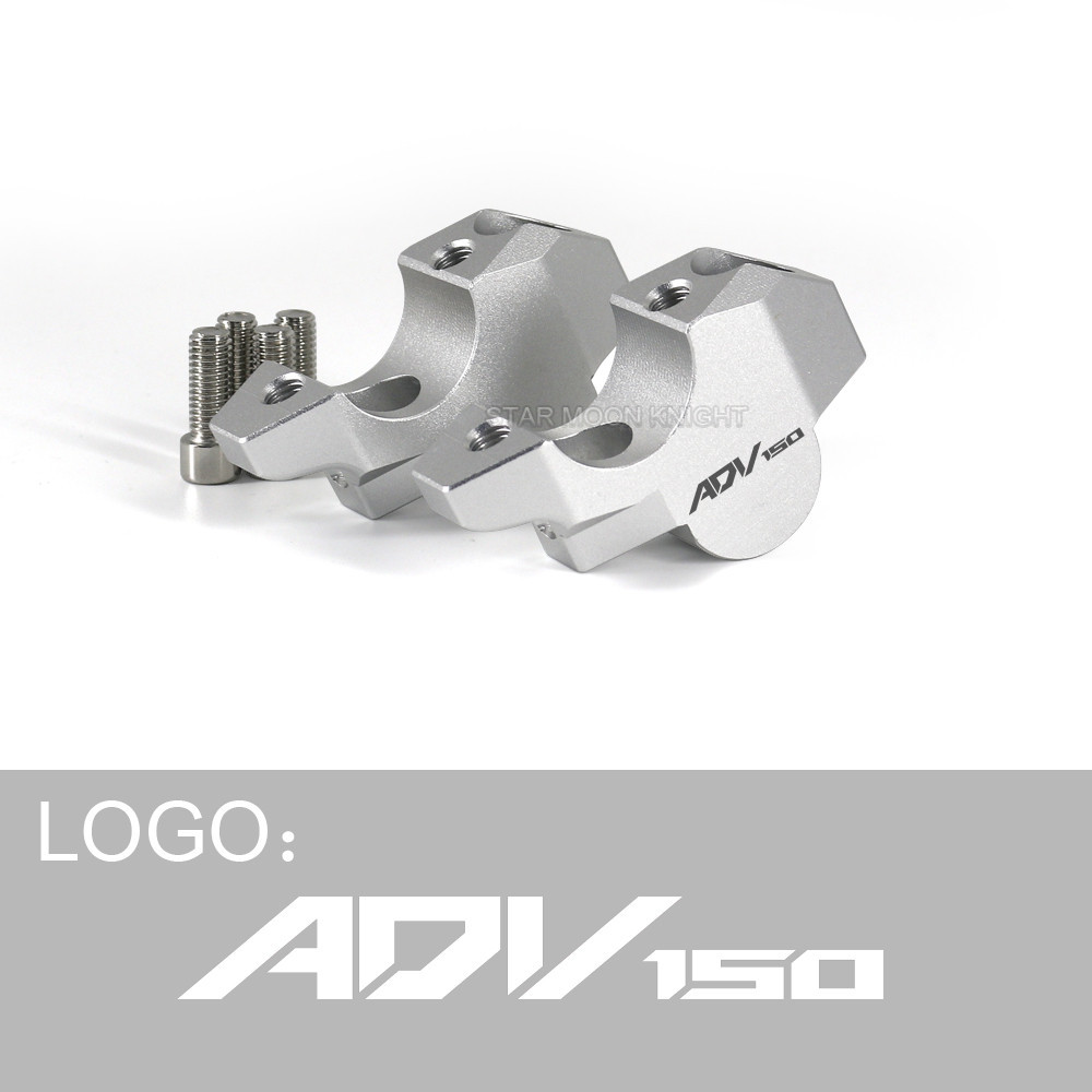 สําหรับ Honda X ADV750 X ADV 750 ADV 150 160 350 ADV350 ADV160 ADV150 HandleBar Riser Clamp ขยายบาร์ความสูงย้ายกลับ - รูปที่ 7