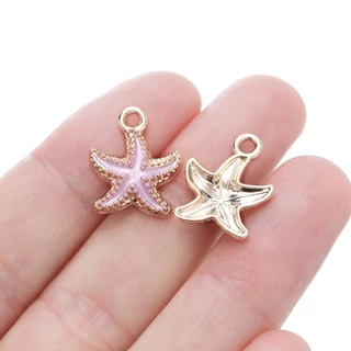 St. kunkka 2-10 ชิ้นจี้ปลาดาวสีสันสดใสสําหรับเครื่องประดับ DIY จี้ทํา