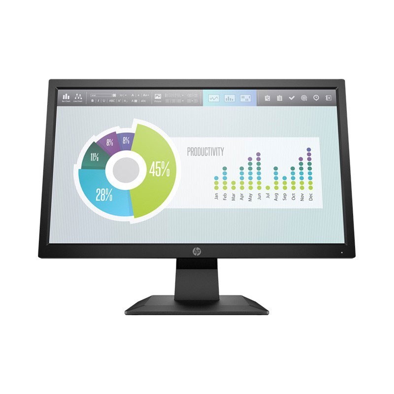 [ผ่อน 0%] HP Monitor P204v 19.5-inch