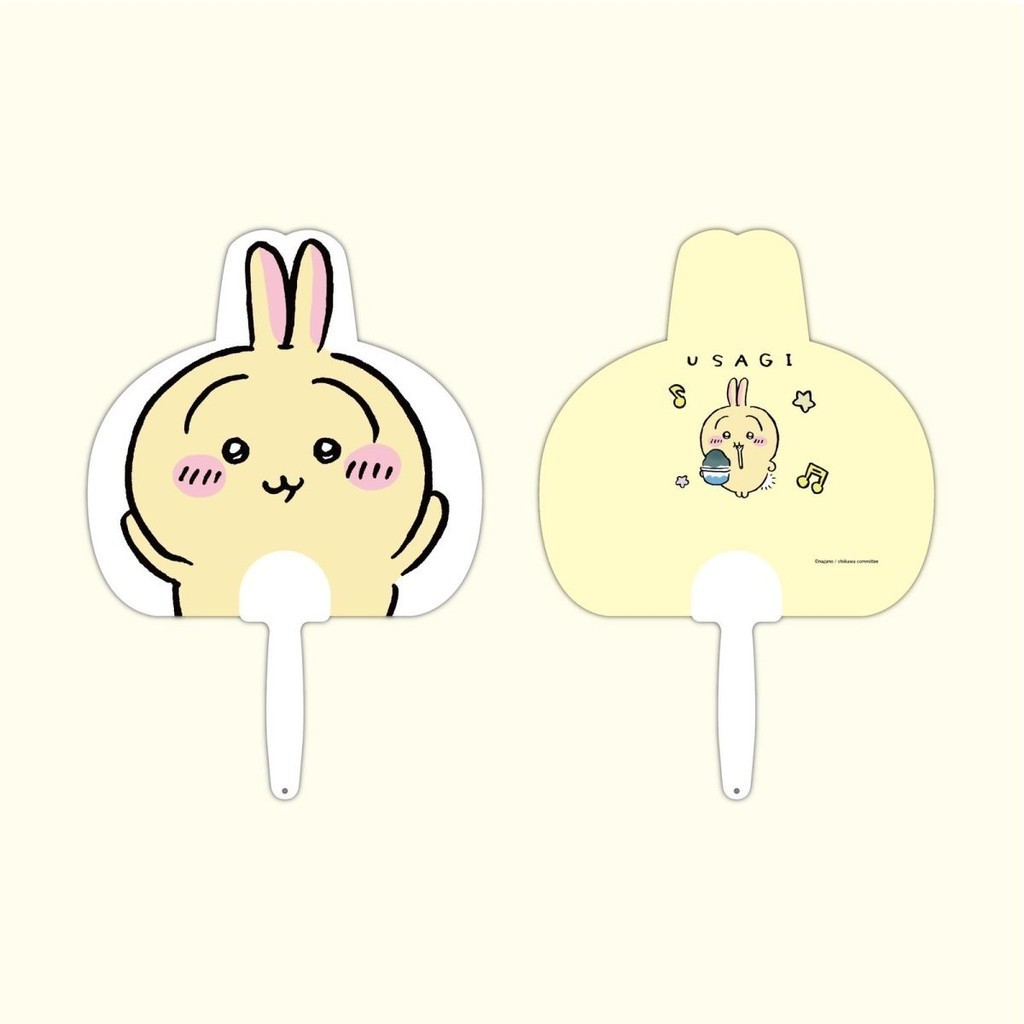 Galicici อะนิเมะญี่ปุ่น Chikawa พัดลมฤดูร้อนน่ารัก/Hachiware Usagi พัดลมรูปแบบสองด้านพัดลมขนาดเล็ก