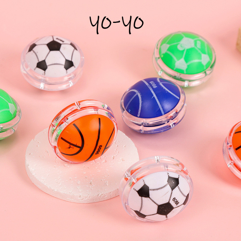 รูปแบบฟุตบอล Yo-Yo Ball ทรงกลม Yo-Yo Ball ของเล่น Ball In-Machine เด็กของขวัญขนาดเล็ก