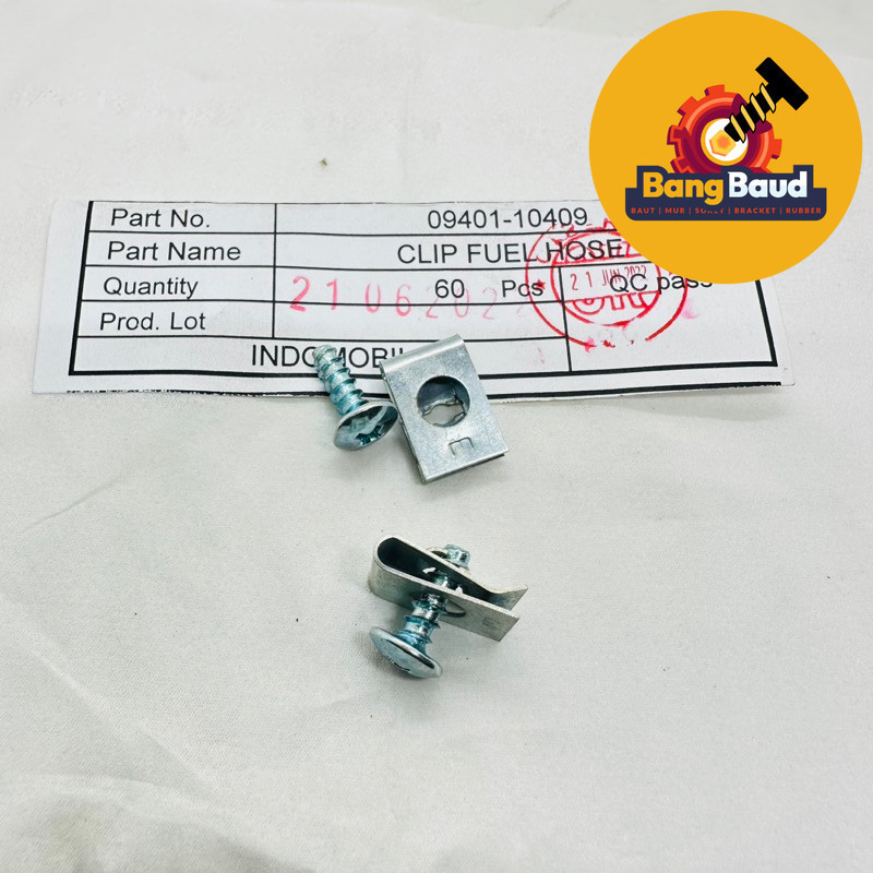 Clip sepit body M4 honda vario, บีท, สาย UN ดั้งเดิม