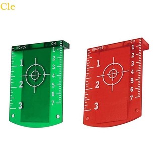 Cle แนวตั้งระดับแนวนอนการ์ดเส้นระยะทางแผ่นแม่เหล็กนิ้ว cm Leveling Board Tool Part