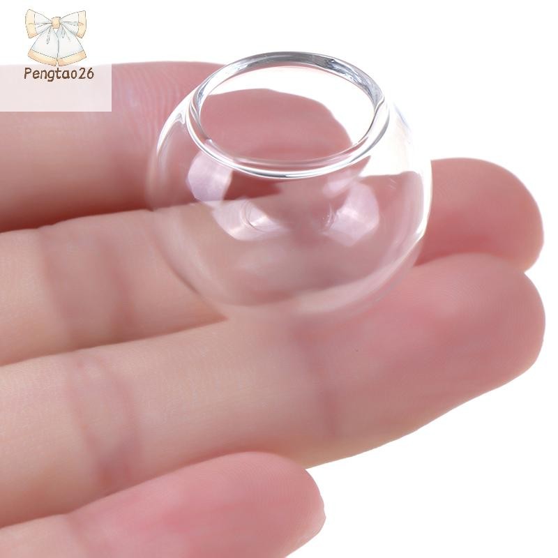 Pengatao26 1x Dollhouse Miniature Mini Fish Tank Mini Glass Bowl Doll House Accessories COD