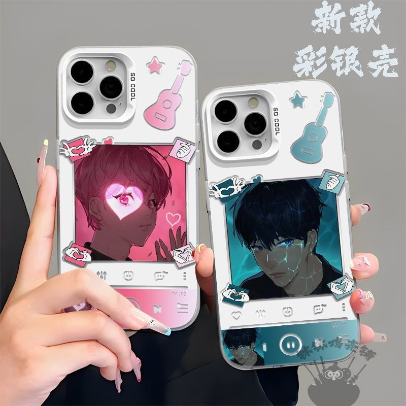 Virtual Idol PLAVE Full สีเงินเคสโทรศัพท์สําหรับIphone 15 14 Pro Max 13 12 Mini 11 Pro X XS XR 8 7 6