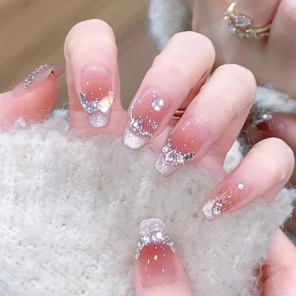 โนเคส แพทช์แต่งหน้าเจ้าสาว, ไข่มุก ทําเอง ตกแต่งใบหน้าแต่งหน้าสติกเกอร์ใบหน้า,เพชรที่มีสีสันผีเสื้อตาแต่งหน้าสติกเกอร์สําหรับใบหน้าแต่งหน - รูปที่ 5