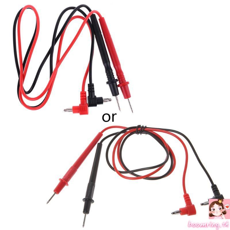 Boom Universal Probe Test Leads Pin สําหรับมัลติมิเตอร์ทดสอบการทดสอบไฟฟ้าอุปกรณ์เสริมยานยนต์ใช้งานง่