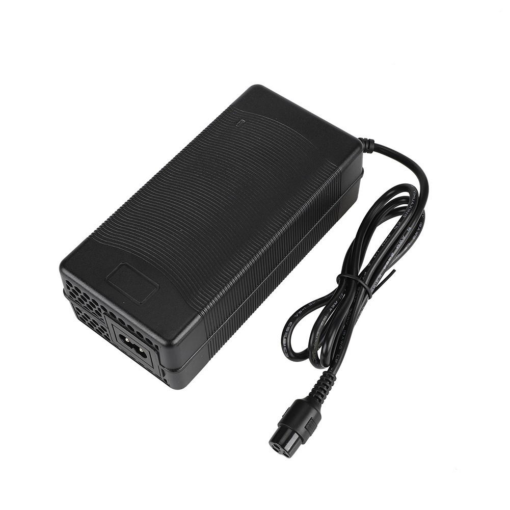 [LALA] เครื่องชาร์จแบตเตอรี่ 54.6V 2A ที่ยอดเยี่ยมสําหรับจักรยานไฟฟ้าลิเธียมไอออน 48V