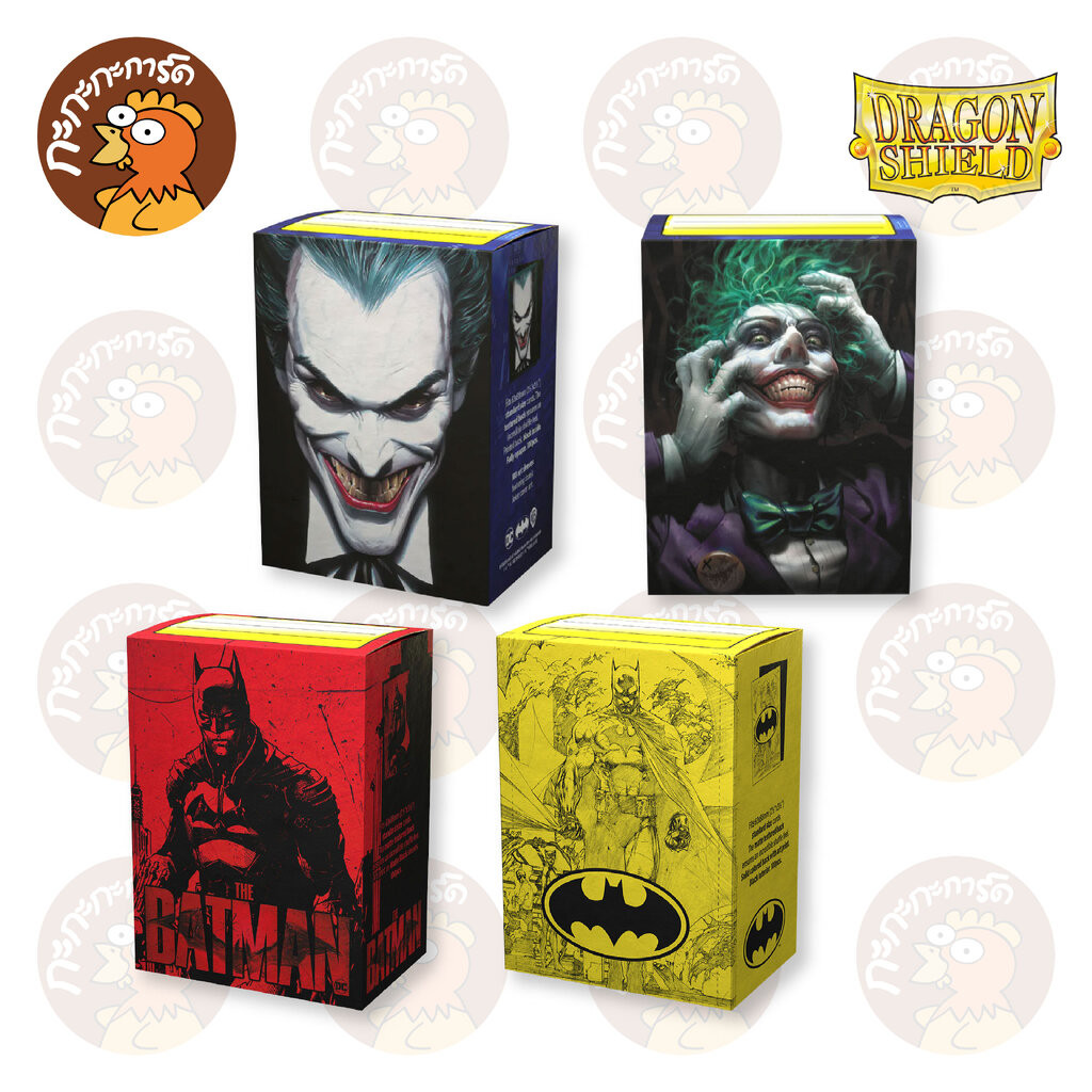 Dragon Shield - Batman - Art Sleeves ซองใส่การ์ด 100 ซอง ลิขสิทธิ์แท้จาก DC, WB และ Dragon Shield (Standard Size)