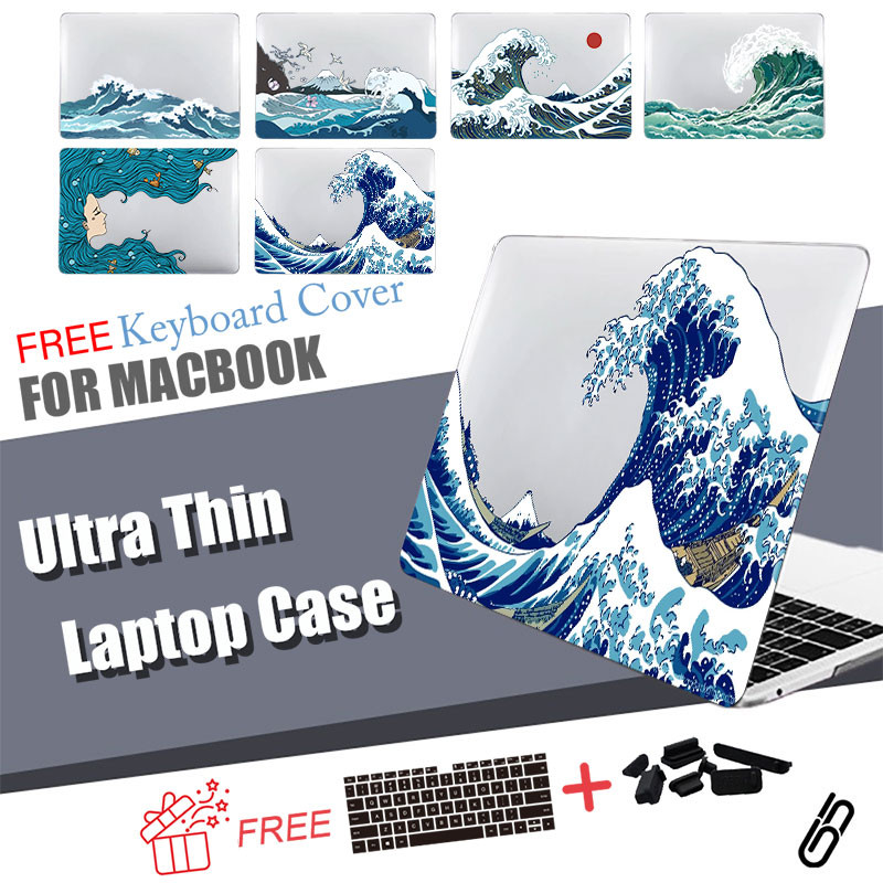 For Apple MacBook Air/Pro Clear Hard Shell Case Slim Fit Shockproof Durable M1 M2 A2681 A2338 11-16 