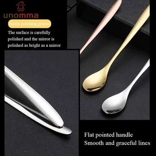 🎈ช้อนสแตนเลส ช้อนชา สแตนเลส ขนาด 12 ซม. แบบหนาอย่างดี unomma