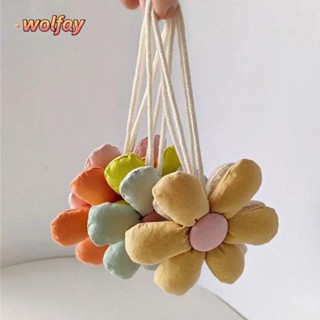 จี้กระเป๋าถือวูลฟ์เลย์, จี้กระเป๋าดอกไม้สีลูกกวาดผ้า, เชือกเ…