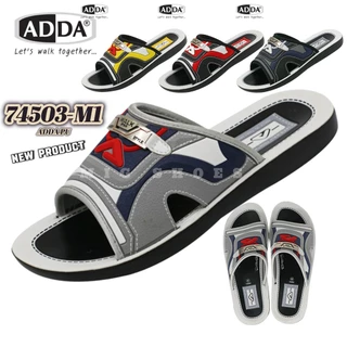 ADDA PU รุ่น 74503 รองเท้าแตะกันลื่นพื้นนุ่มใส่สบายทนทานแห้งไวไม่อับชื้นใส่ได้ทั้งวันปกป้องเท้าคุณ