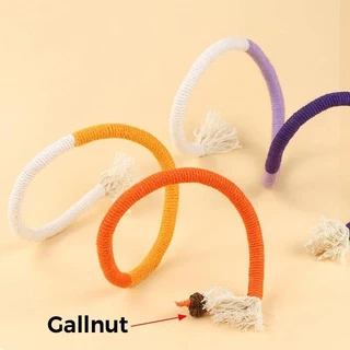 1pc Cat Scratcher เชือกของเล่นเชือกฝ้ายกัดของเล่น Chewing Paw Claw เฟอร์นิเจอร์ Protector Scratching ของเล่นแมวปริศนา