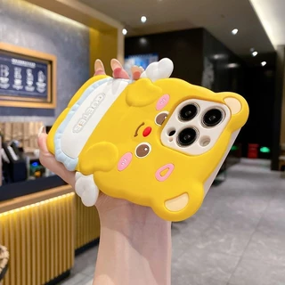 สําหรับ OPPO A6C A6S A6X A5X A5i A3 A6T A3X A60 A38 A18 A79 A58 A98 A78 A17 A16 A76 A74 A94 A54 A53 A53 A15 A31 A53 A53 A15S A31 A53 A53 A15S Reno 6D มอนสเตอร์ ผ้าคลุมหมีนางฟ้า