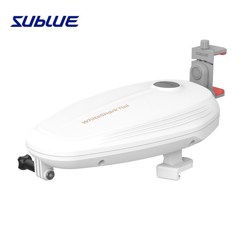 SUBLUE Deep Blue Accessories White Shark Tini Underwater Thruster Positive Buoyancy Diving Buoyancy 