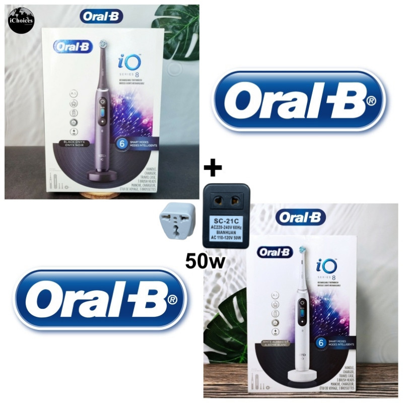 [Oral-B] iO Series 8 Electric Toothbrush 6 Smart Modes Intelligents ออรัลบี แปรงสีฟันไฟฟ้า 6 โหมดอัจ