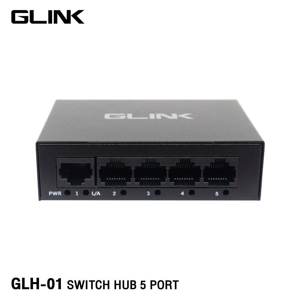 ✅มาตรฐาน GLINK GLH-01 / GLH-02 Gigabit Switch Hub 5Port / 8Port 10/100/1000Mbps สวิตช์ฮับ แลน LAN