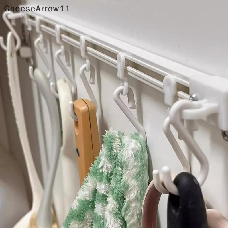 Che ชั้นวางเครื่องครัวห้องนอน Wall Rack Rai Oraanizer ประหยัดพื้นที่ห้องครัว Wall Hooks Pan หม้อแขวนกาวภาชนะ Hangel TH