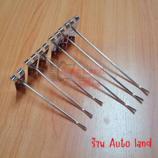 🔥พร้อมส่ง🔥ตะขอ ฮุก ตะขอเหล็ก ตะขอเกาะ เกี่ยวตะแกรง ตะขอแขวนสินค้า ชุบโครเมี่ยม อย่างดี ชิ้นสินค้าในไทย