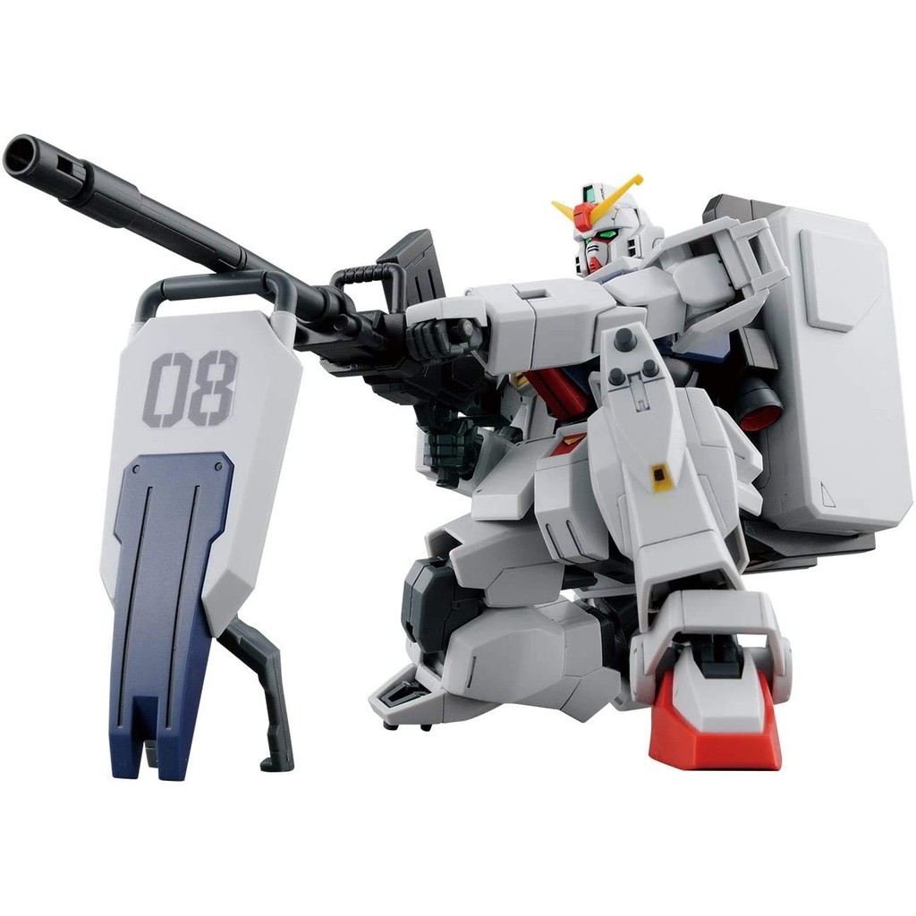 BANDAI SPIRITS HGUC Mobile Suit Gundam 08th MS Team Ground Type Gundam 1/144 Scale Color-Coded Plast