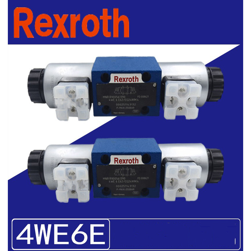 Rexroth ไฮดรอลิกวาล ์ วโซลินอยด ์ วาล ์ ววาล ์ วถอยหลัง 4WE6E/EG24N9K4 ( โปรดหมายเหตุแรงดันไฟฟ ้ าเมื ่ อสั ่ งซื ้ อ