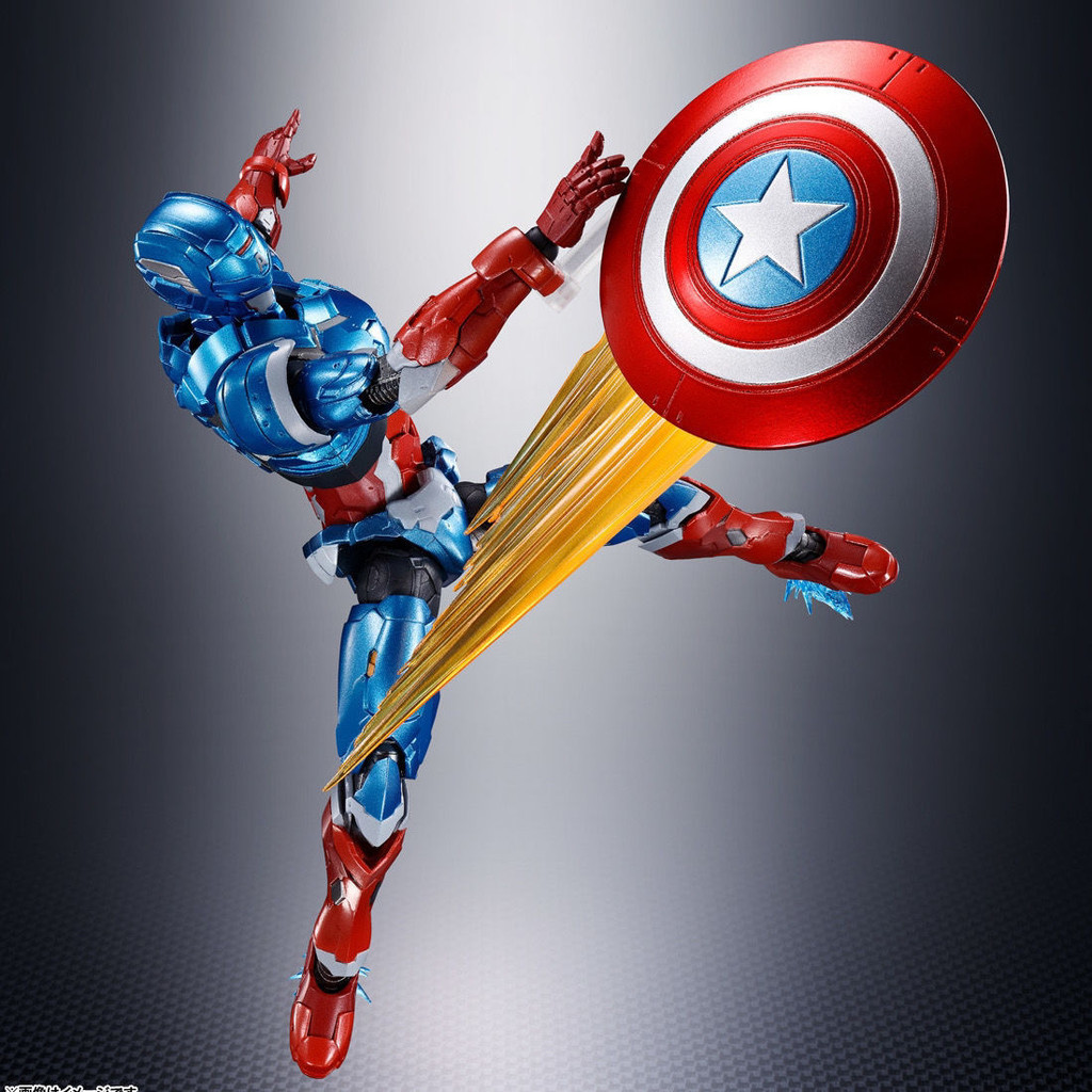 Bandai SHF Iron Spirit THCH-ON Avengers Marvel Shimizu Eiiichi Captain America SIWK