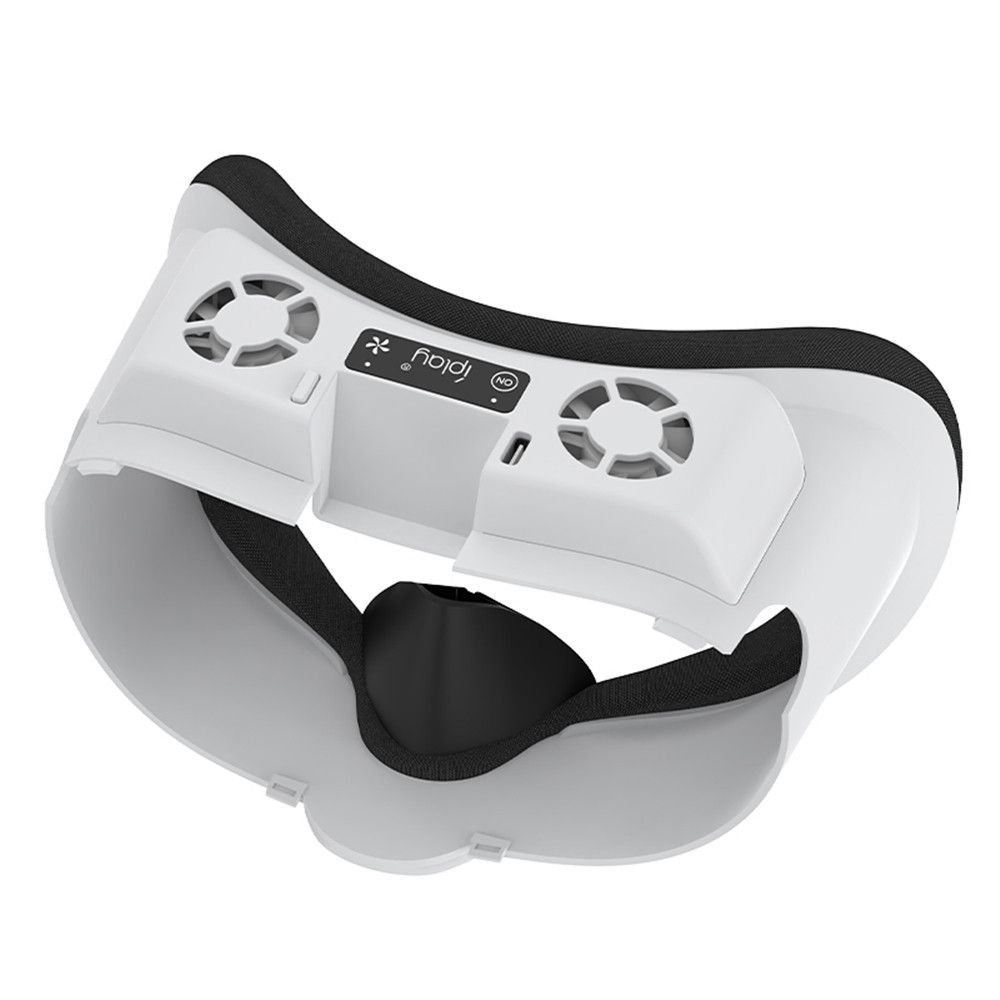 สําหรับ Meta Quest 3 Air Circulation Face Cover พร้อมพัดลมระบายความร้อนและ RGB light VR ชุดหูฟังเปลี่ยนหน้ากากอินเทอร์เฟซบนใบหน้าสําหรับ Quest3 อุปกรณ์เสริม