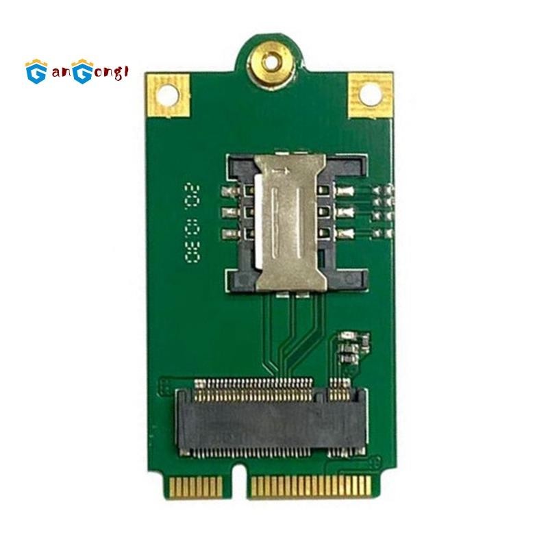 [gangong1] อะแดปเตอร์ NGFF เป็น Mini Pcie 4G 5G M.2 เป็น Pcie พร้อมช่องใส่ซิมการ์ด สําหรับ L860-GL D