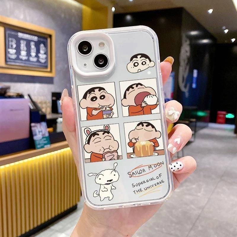 kiddy ส่งจากไทย 3 In 1 เคสโทรศัพท์มือถือนิ่ม กันกระแทก สําหรับ iPhone 14 13 12 11 Promax 7 8 Plus X XR XSMax SE#748