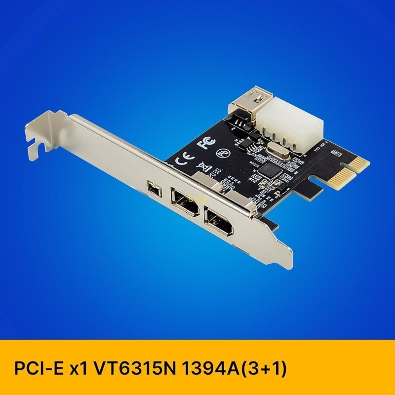Startech Tarjeta PCI Express FireWire De 2 Puertos Adaptador PCIe Firewire 1394a