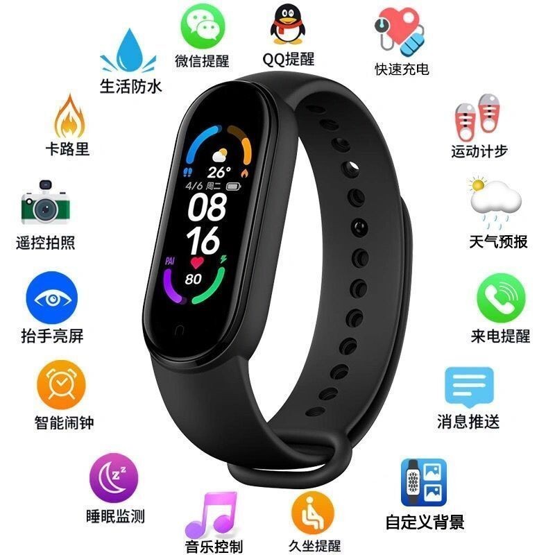 นาฬิกาข้อมือสมาร์ทวอทช์ สําหรับ Xiaomi Huawei Honor 5 Apple 6th Generation 4.18