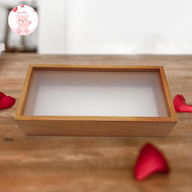 [Whbadguy] ดอกไม้แห้งกรอบไม้ลึก,ตกแต่งโต๊ะ,diy,dried