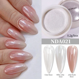 Moonlight Mirrors Nail Powder Metallic Pigment เล็บเจล Polish Pearl Dust Glitter Aurora Shiny Pearl Nail Nail