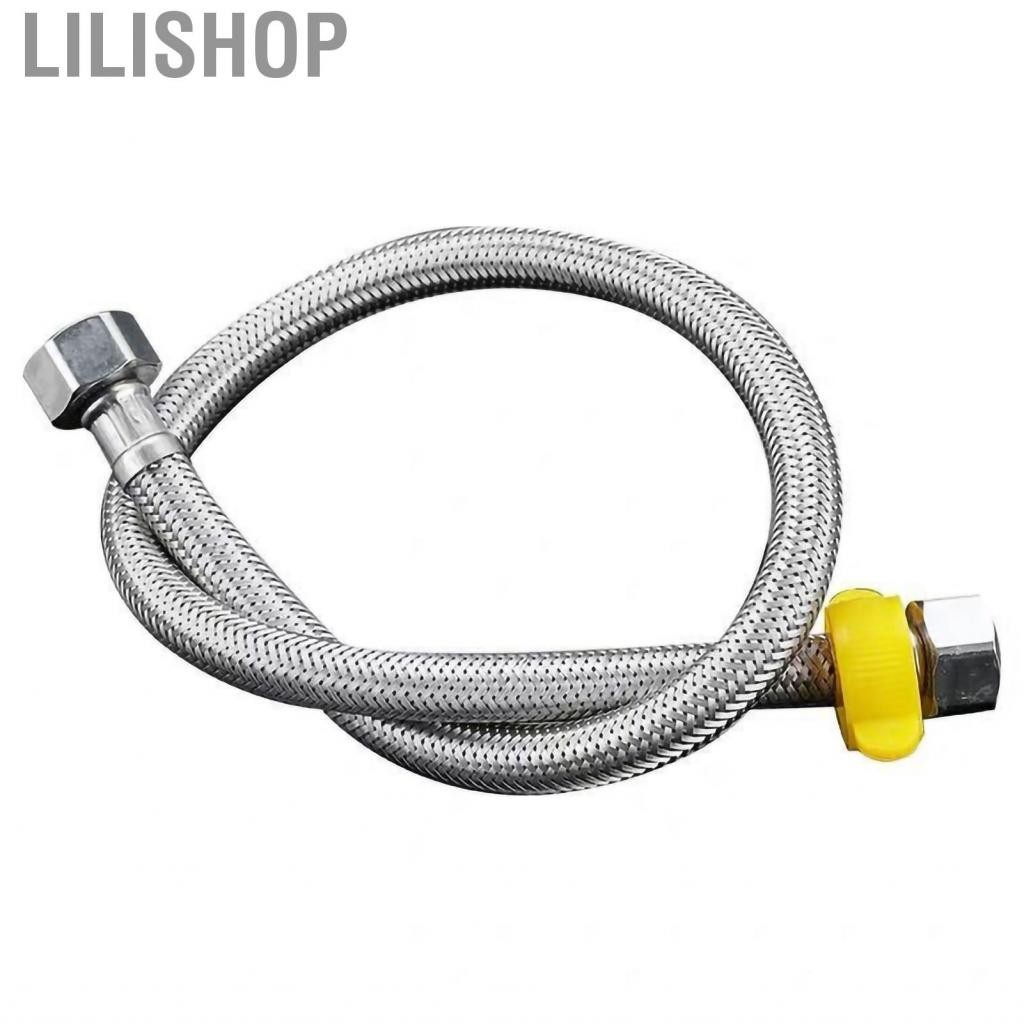 Lilishop Water Heater Hot And Cold Inlet Hose Stainless Steel Pipe