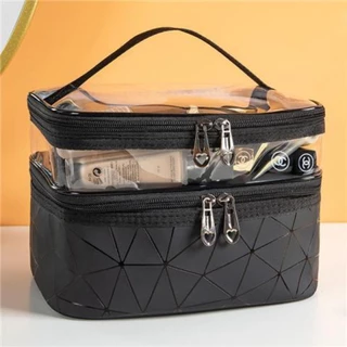 【พร้อมส่ง】ที่เก็บเครื่องสำอาง กระเป๋าใส่อุปกรณ์อาบน้ำหญิง กระเป๋าเครื่องสำอางผู้หญิง
