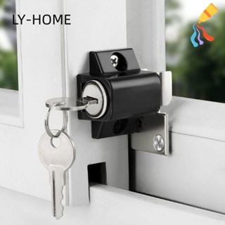 Ly อุปกรณ์ล็อคหน้าต่าง อลูมิเนียมอัลลอยด์ แบบหนา กันขโมย