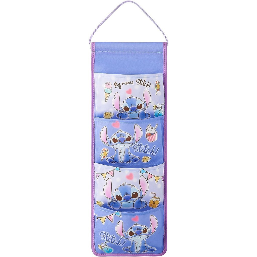 Stitch Storage แขวนกระเป ๋ าการ ์ ตูนน ่ ารักห ้ องนอนแขวนผนังถุงเก ็ บถุงเท ้ าถุงเก ็ บของขวัญปาร ์ ตี ้